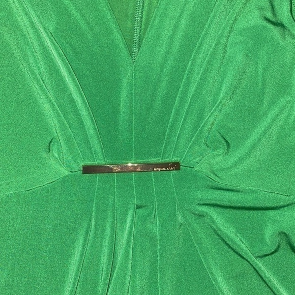 Michael Kors Emerald Green dress limited edition by Michael Kors great fit XS - Picture 5 of 16